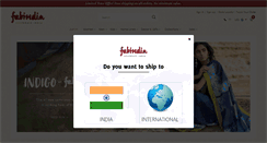 Desktop Screenshot of fabindia.com